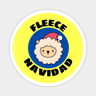 Fleece Navidad | Sheep Pun Magnet